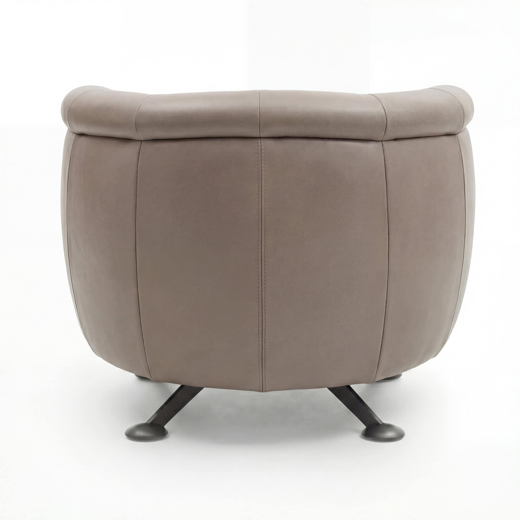 DS 164 Slide Armchair - Aniline Light Taupe Leather (4)