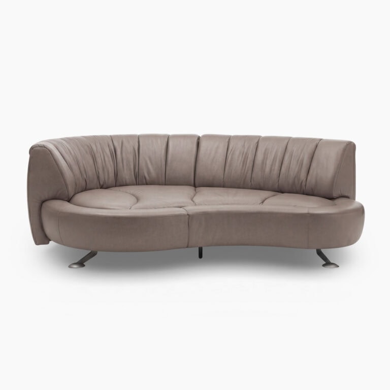 DS 164 Slide Sofa - Aniline Light Taupe Leather (1)