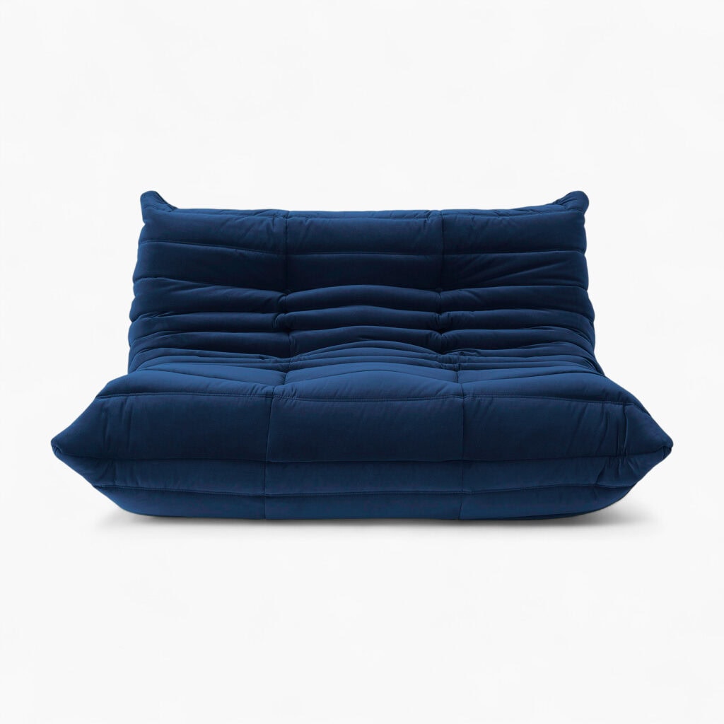 TOGO LOVESEAT BLUE VELVET