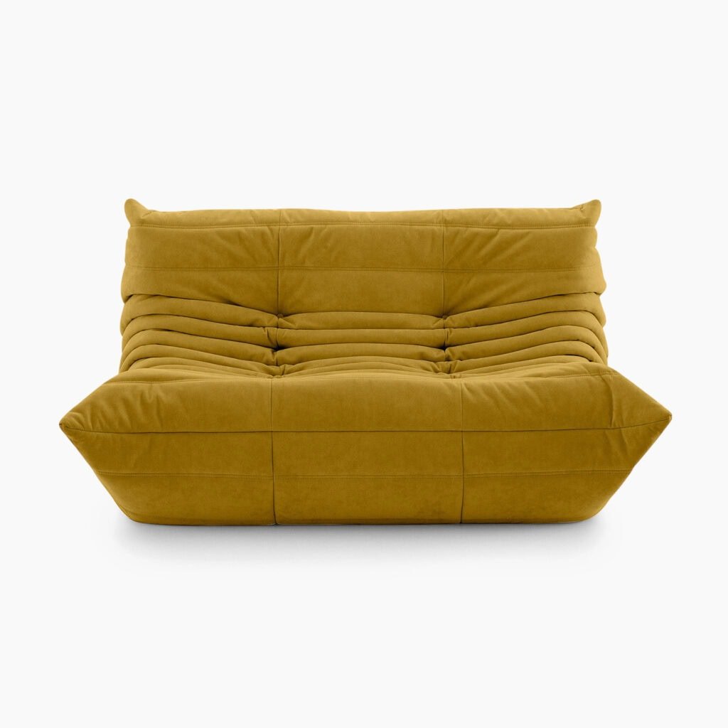 TOGO LOVESEAT CURRY ALCANTARA