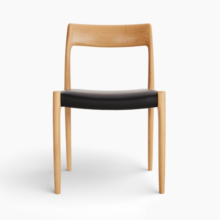 Moller Model 77 Side Chair Oak 1