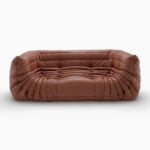 Togo Fireside Sofa - Brown (1) Togo Fireside Sofa - Brown (1) - Ducaroy Sofa Leather, Ducaroy Sofa, Togo Sofa