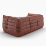 Togo Fireside Sofa - Brown (3) Togo Fireside Sofa - Brown (3) - Ducaroy Sofa Leather, Ducaroy Sofa, Togo Sofa