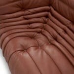 Togo Fireside Sofa - Brown (5) Togo Fireside Sofa - Brown (5) - Ducaroy Sofa Leather, Ducaroy Sofa, Togo Sofa