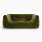 Togo Fireside Sofa - Velvet Green (1) Togo Fireside Sofa - Velvet Green (1) - Togo Sofa