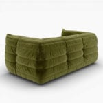 Togo Fireside Sofa - Velvet Green (3) Togo Fireside Sofa - Velvet Green (3) - Togo Sofa
