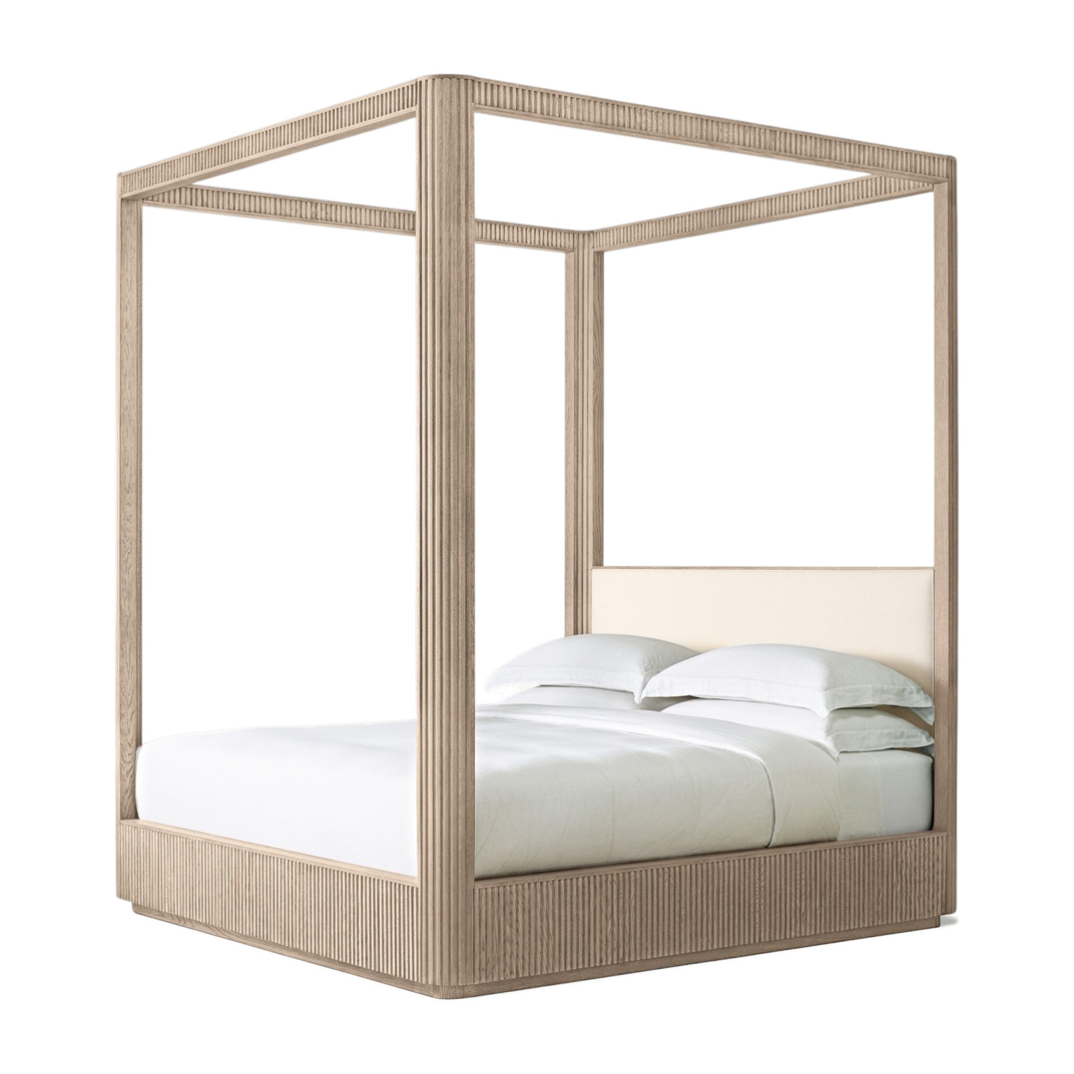 Byron Fabric Canopy Bed 1