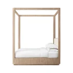 Byron Fabric Canopy Bed 3 Byron Fabric Canopy Bed 3