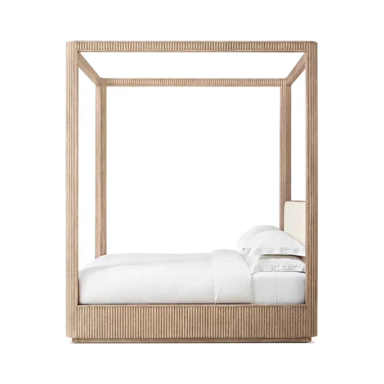 Byron Fabric Canopy Bed 3 Byron Fabric Canopy Bed 3