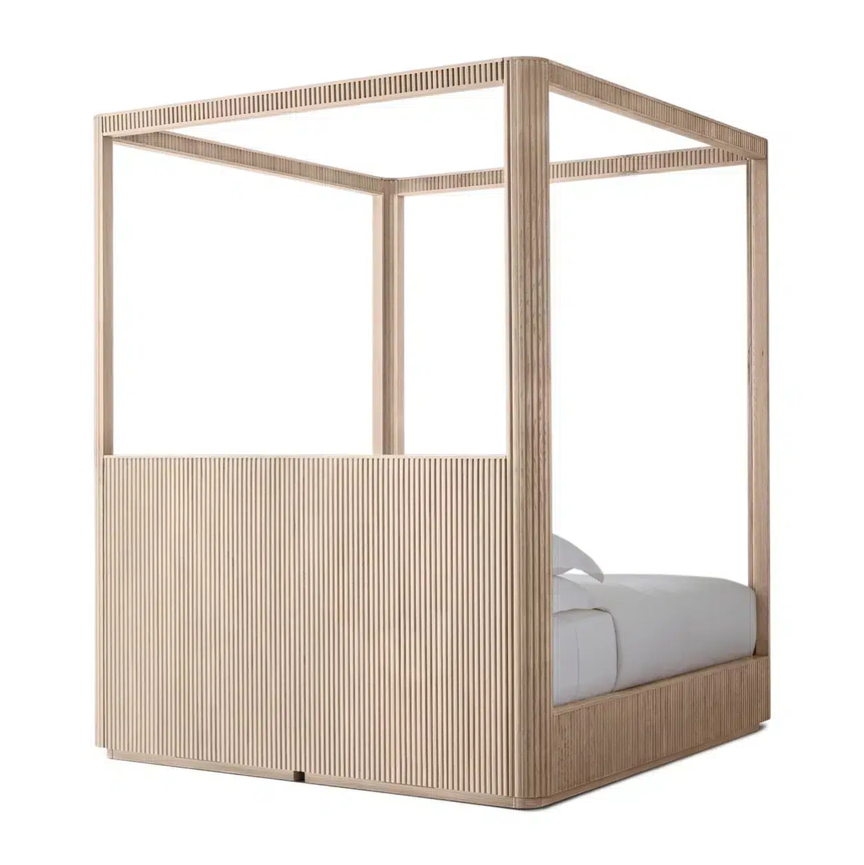 Byron Fabric Canopy Bed 4 Byron Fabric Canopy Bed 4