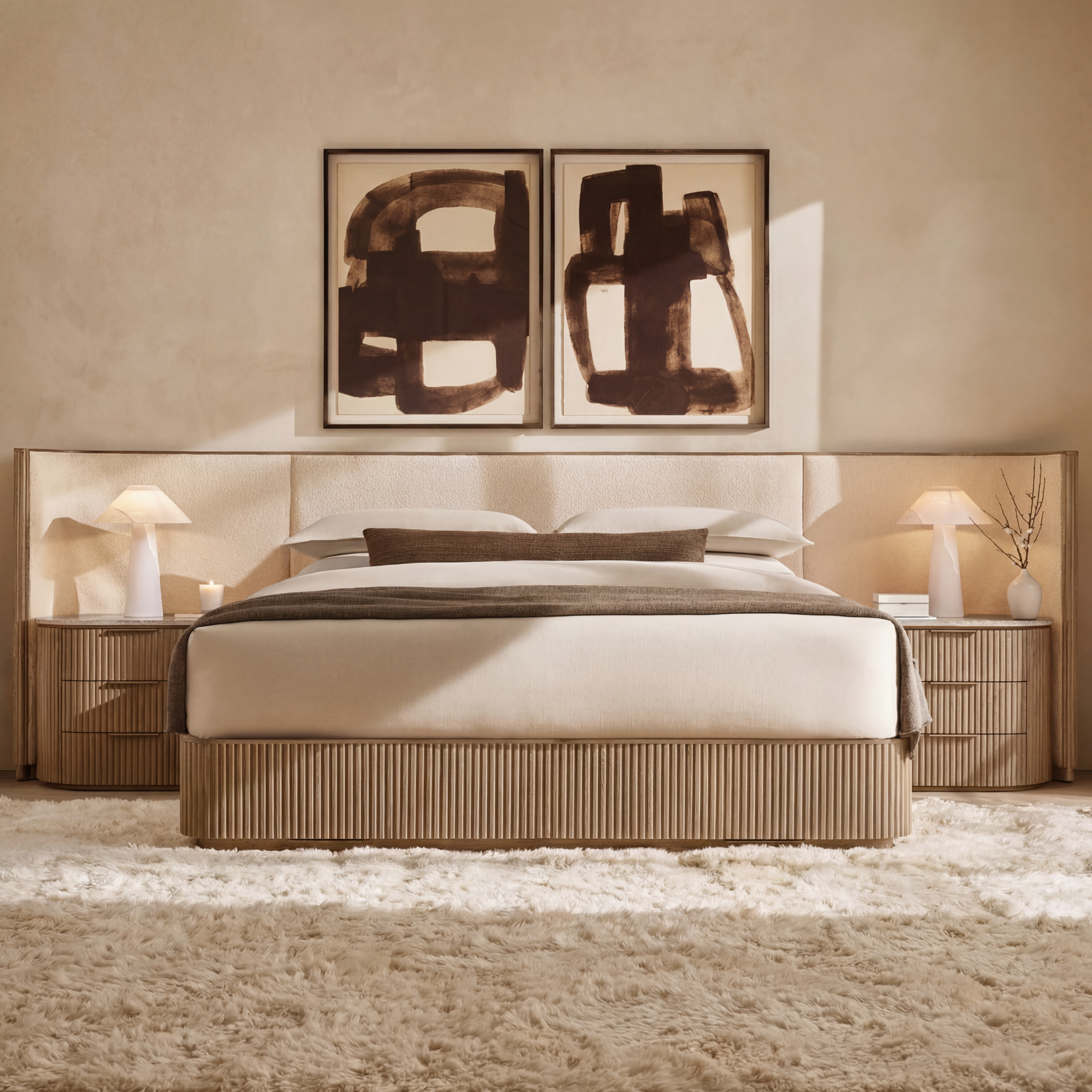 Byron Fabric Shelter Bed Extended 10