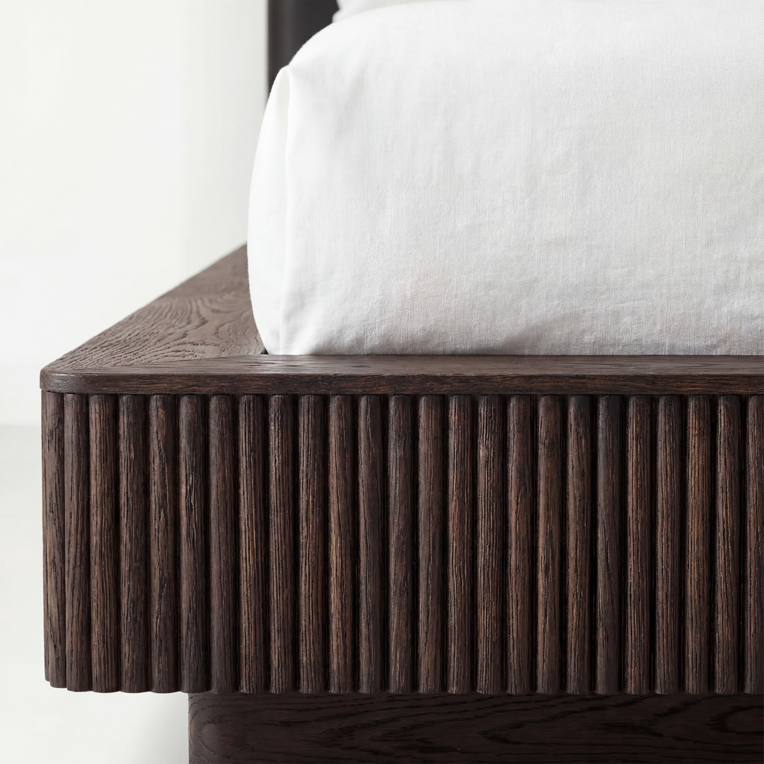 Mulholland Extender Leather Panel Bed 7