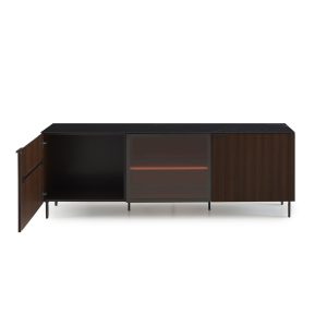 Selvans Sideboard 3 Doors with glass door 2