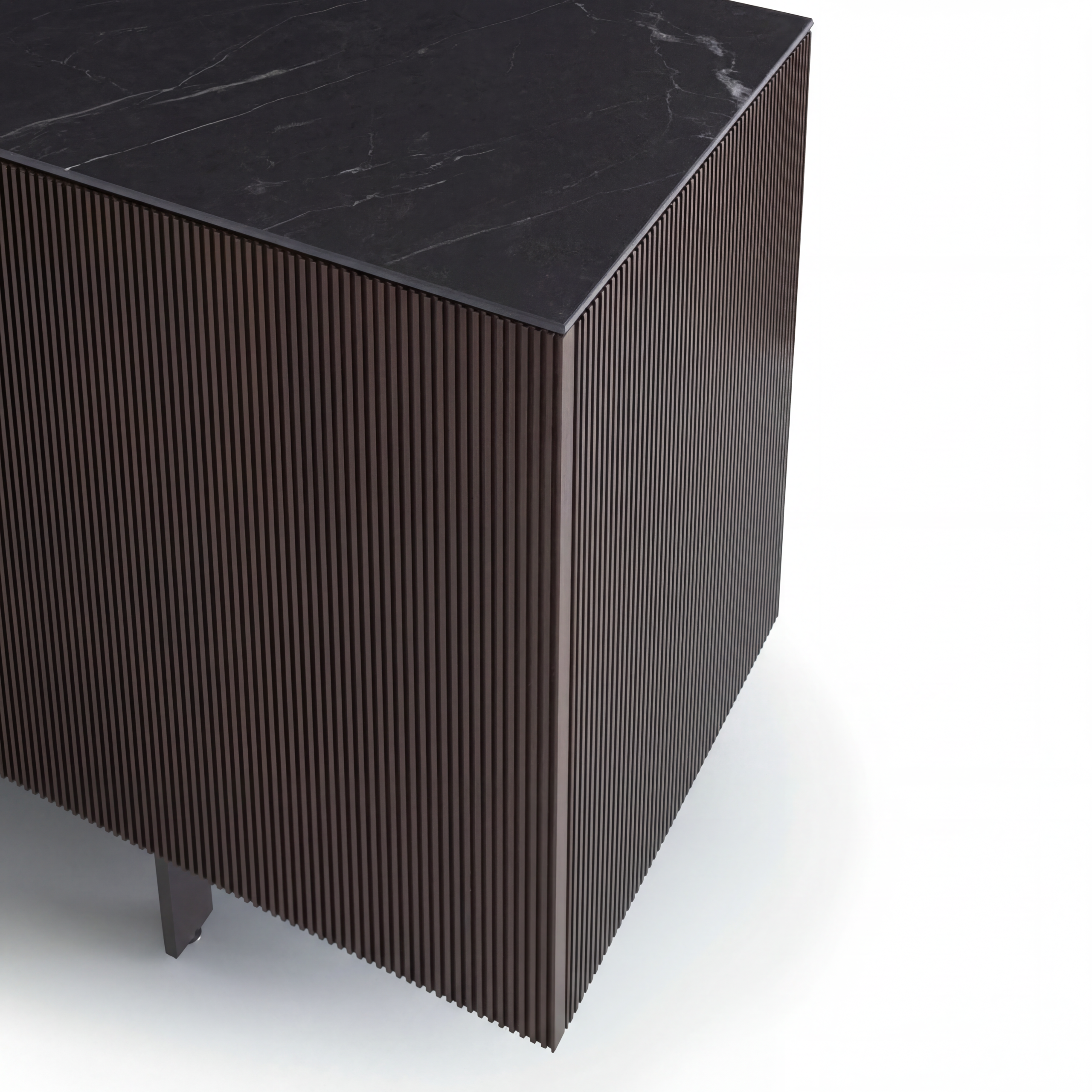 Selvans Sideboard 3 Doors with glass door 3