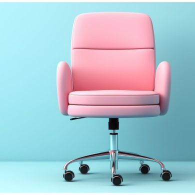PINK cute office chairs