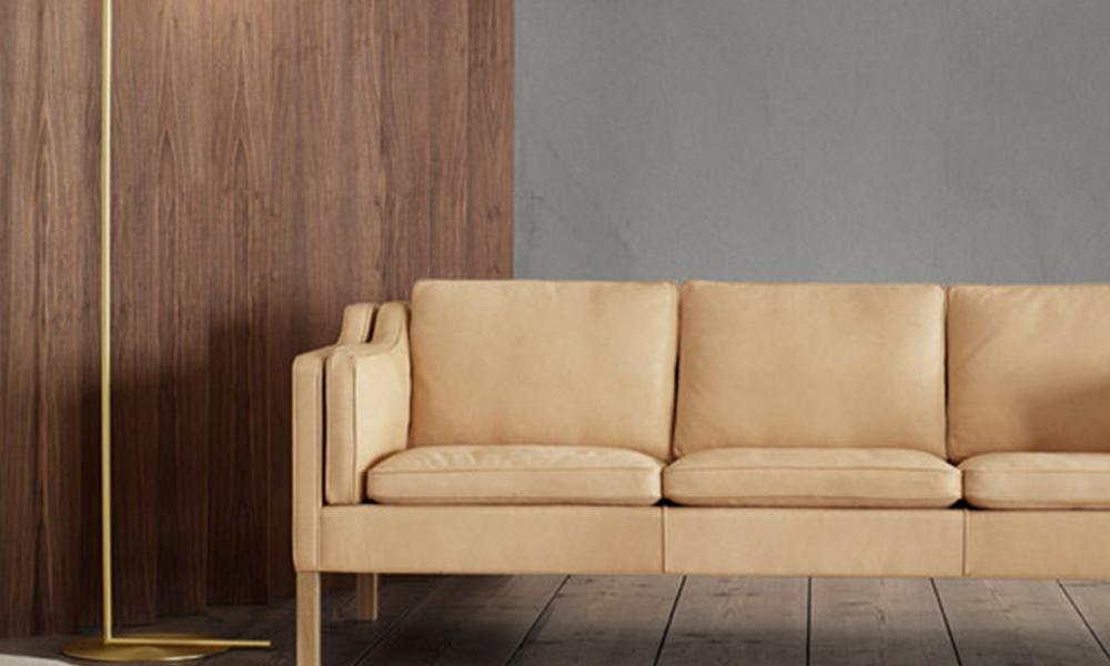 Borge Mogensen 2213 Sofa - Light Brown (11)
