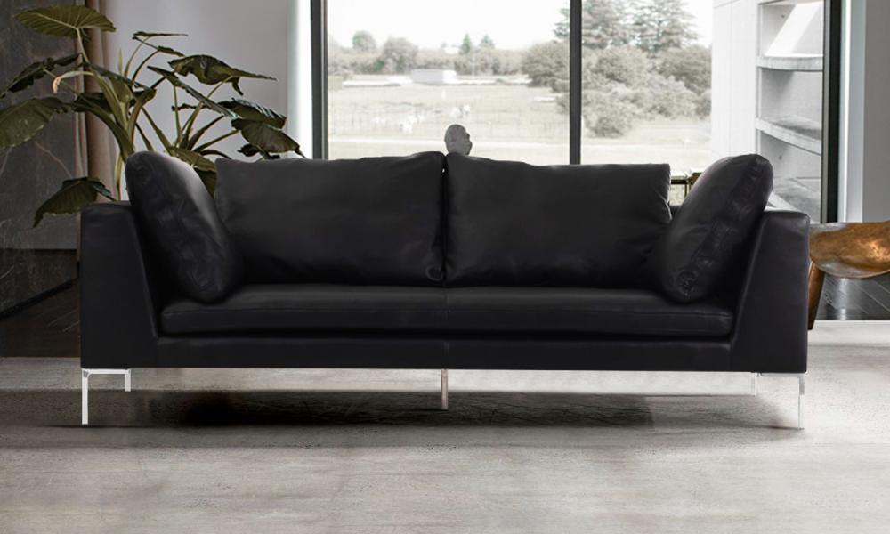 Charles Sofa - Black (1)