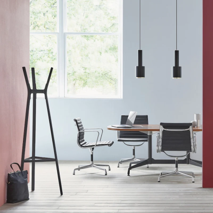 Eames Aluminum Group Side Chair–With Arms Replica 16 - Feng Shui Office Layout