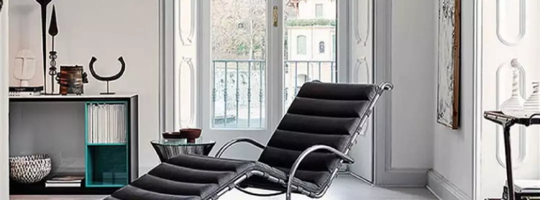 MR Chaise Lounge Replica Black 4