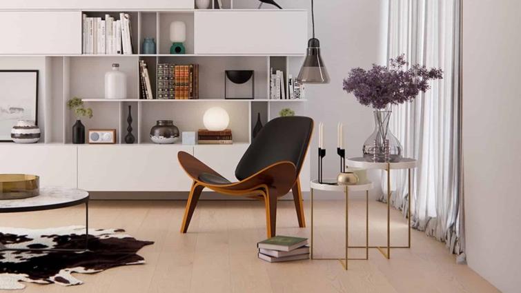 ProximaLoungeChair Palisander 17 - Best Accent Chairs for Small Spaces, compact, petite