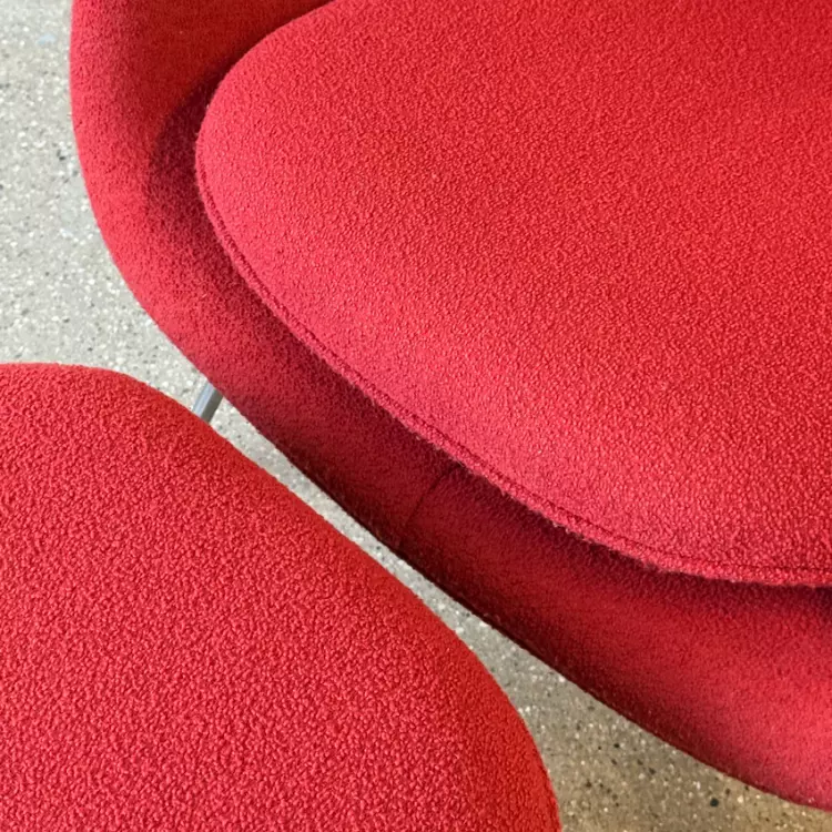 Wool Blend Fabric Close Up