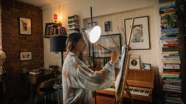 best floor lamp for art studio scaled - best floor lamp for art studio, floor lamp