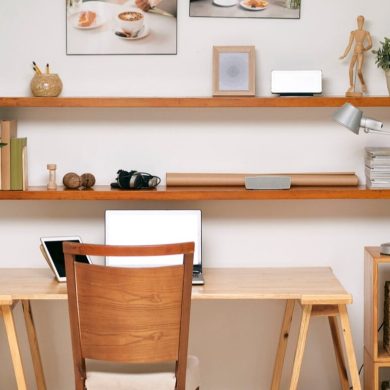 office bookshelf decor