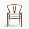 CH24 Wisbone Chair Brown