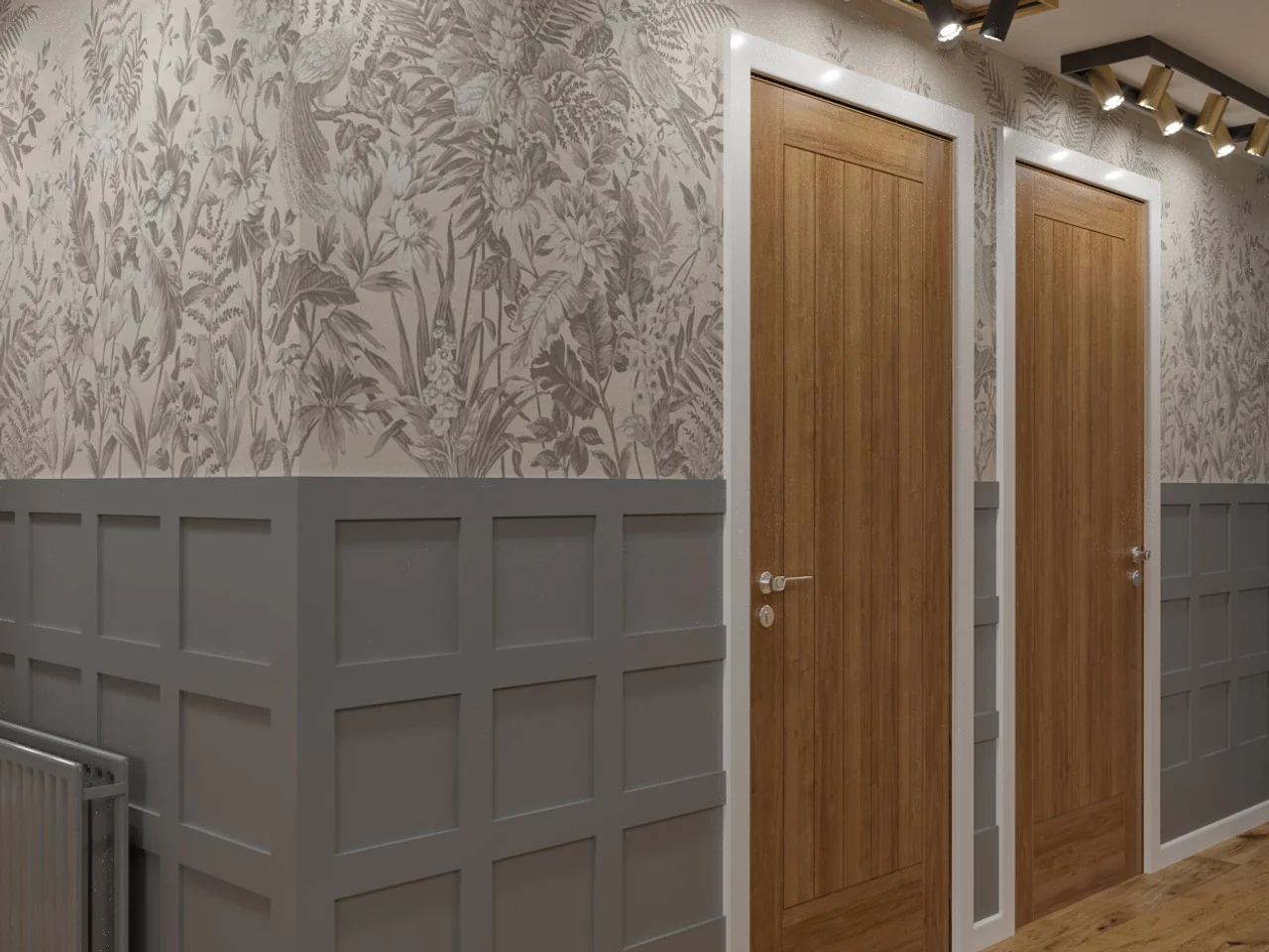 image 19 edited - Half Wall Paneling Ideas, half wall paneling