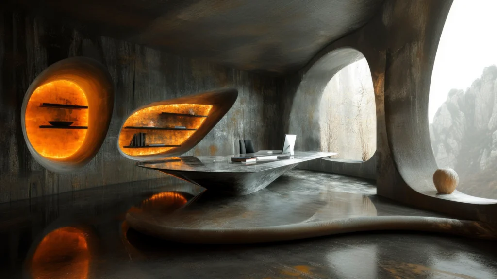 image 24 - Retro Futurism Interior Design, retro futurism