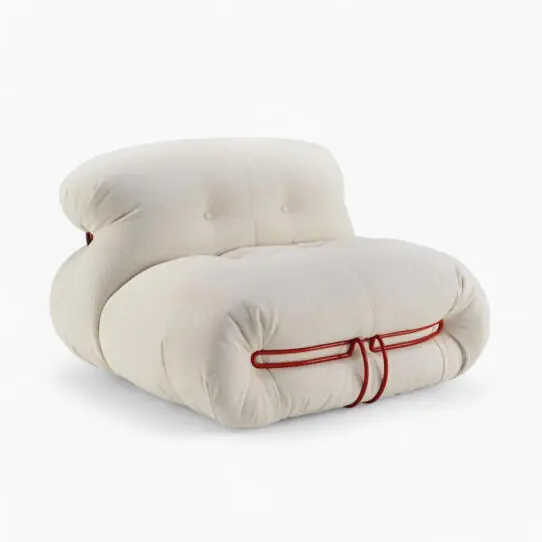Display Soriana Chair Teddy white 4 scaled 1