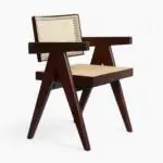 Display 051 Capitol Complex Chair Walnut 2 scaled 1 - Capitol Complex Chair,  Pierre Jeanneret