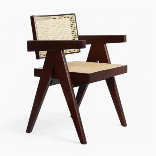 Display 051 Capitol Complex Chair Walnut 2 scaled 1 - Capitol Complex Chair,  Pierre Jeanneret