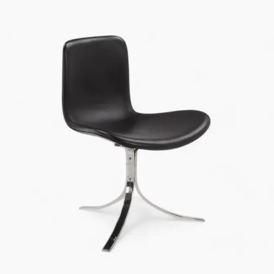 PK9 Chair Black 3 - PK9 Chair Replica,  ergonomic,  Italian top-grain leather