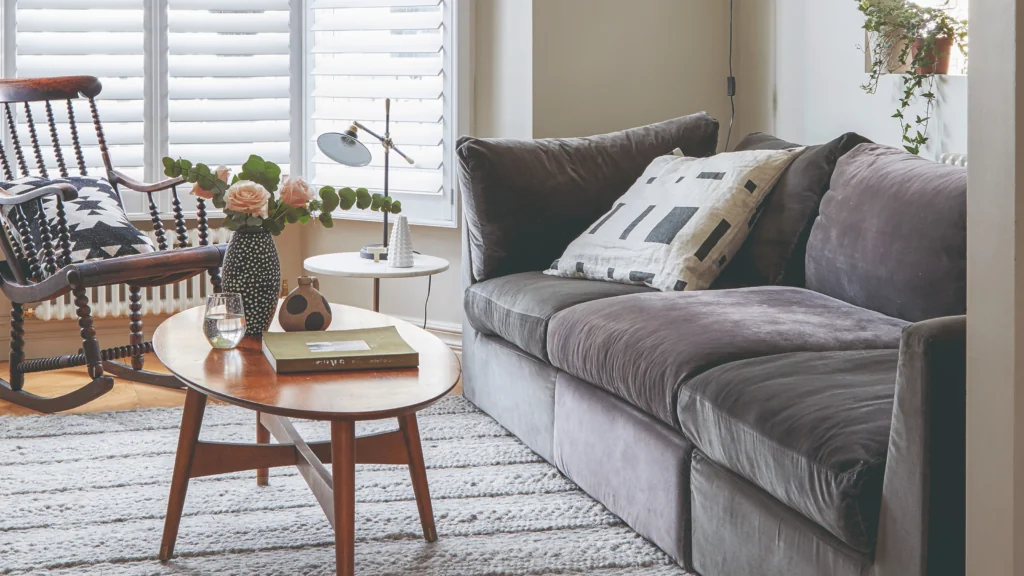 image 1 - what size coffee table for sectional, living room
